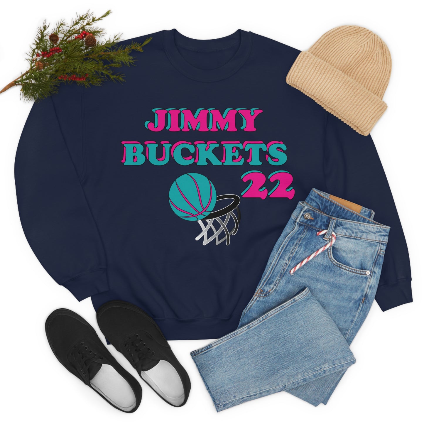 Jimmy Buckets 22 Crewneck Sweatshirt