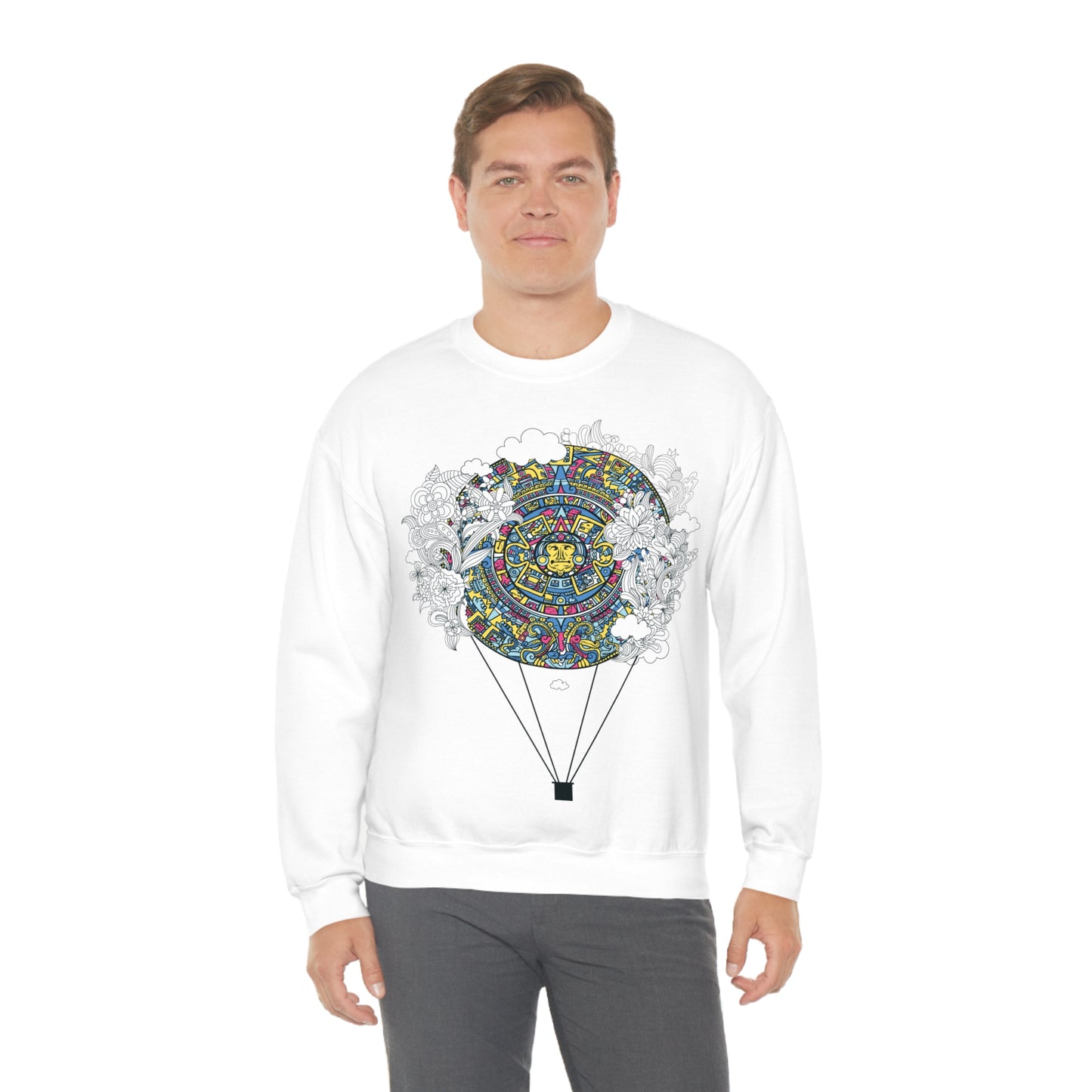 Chinese Air Balloon Crewneck Sweatshirt