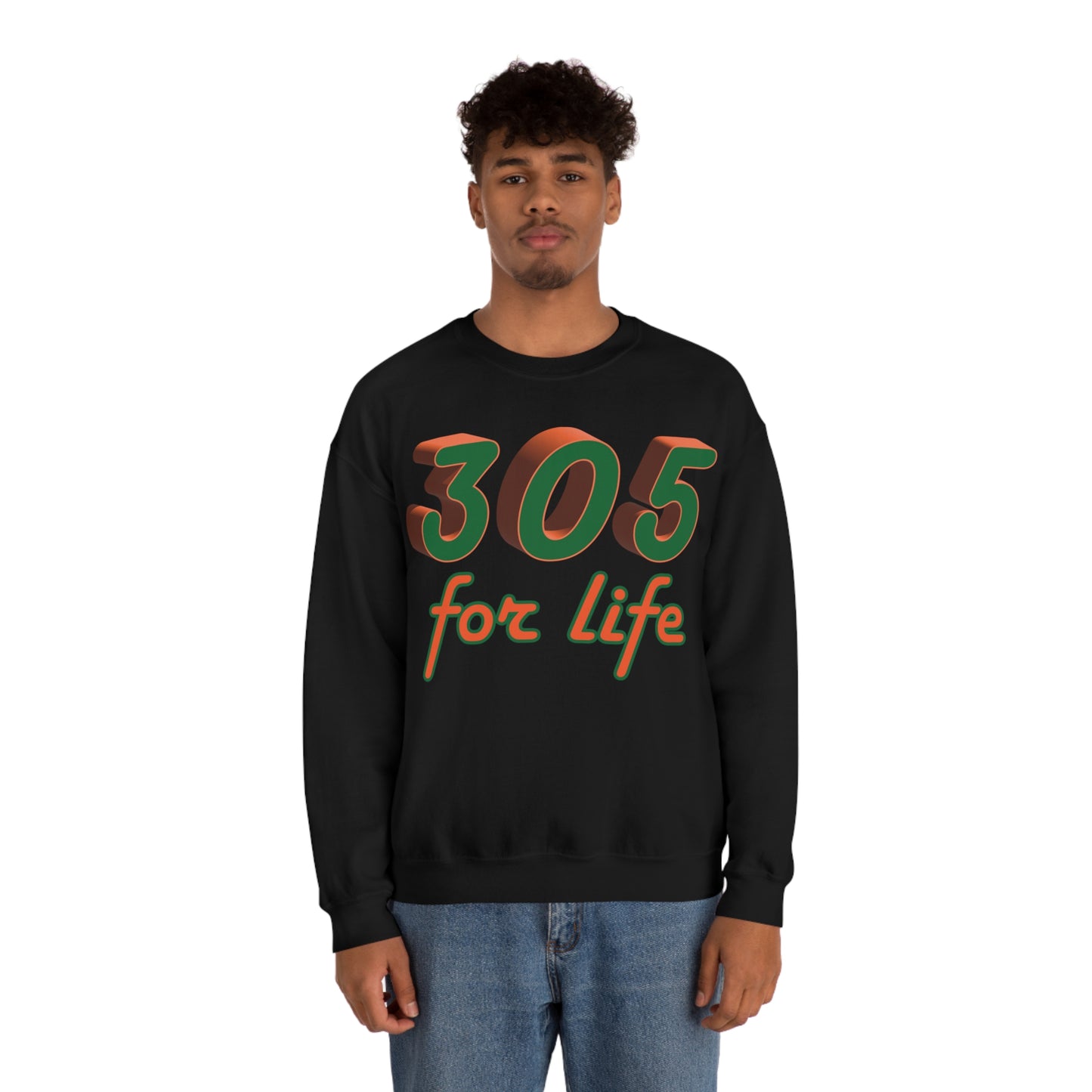 305 for life Crewneck Sweatshirt