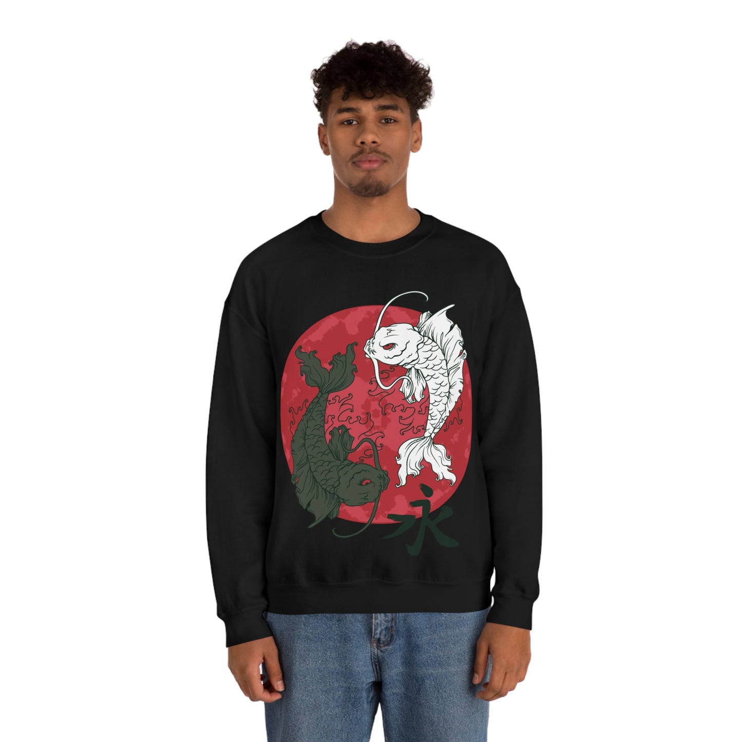 Koi Fish Crewneck Sweatshirt