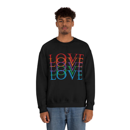 Love in Many Ways Crewneck Sweatshirt