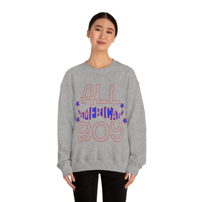 All American boy Crewneck Sweatshirt