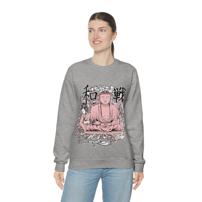 Pink Buddha Crewneck Sweatshirt