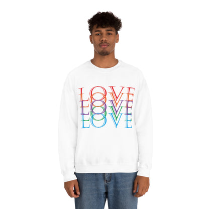 Love in Many Ways Crewneck Sweatshirt