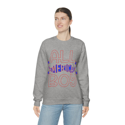 All American boy Crewneck Sweatshirt