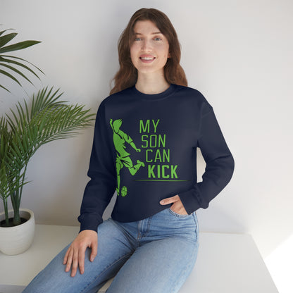 My son kick Crewneck Sweatshirt