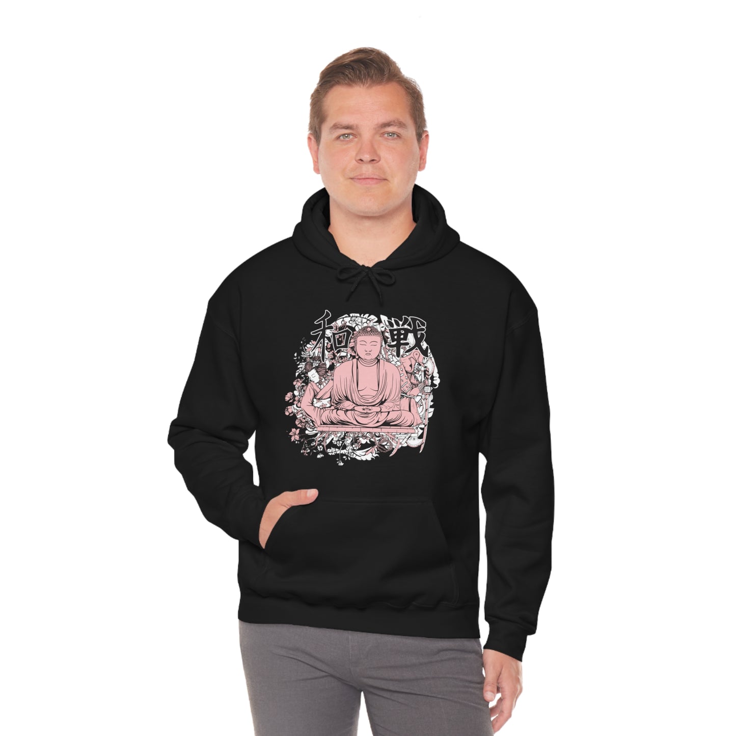 Pink Buddha Hoodie