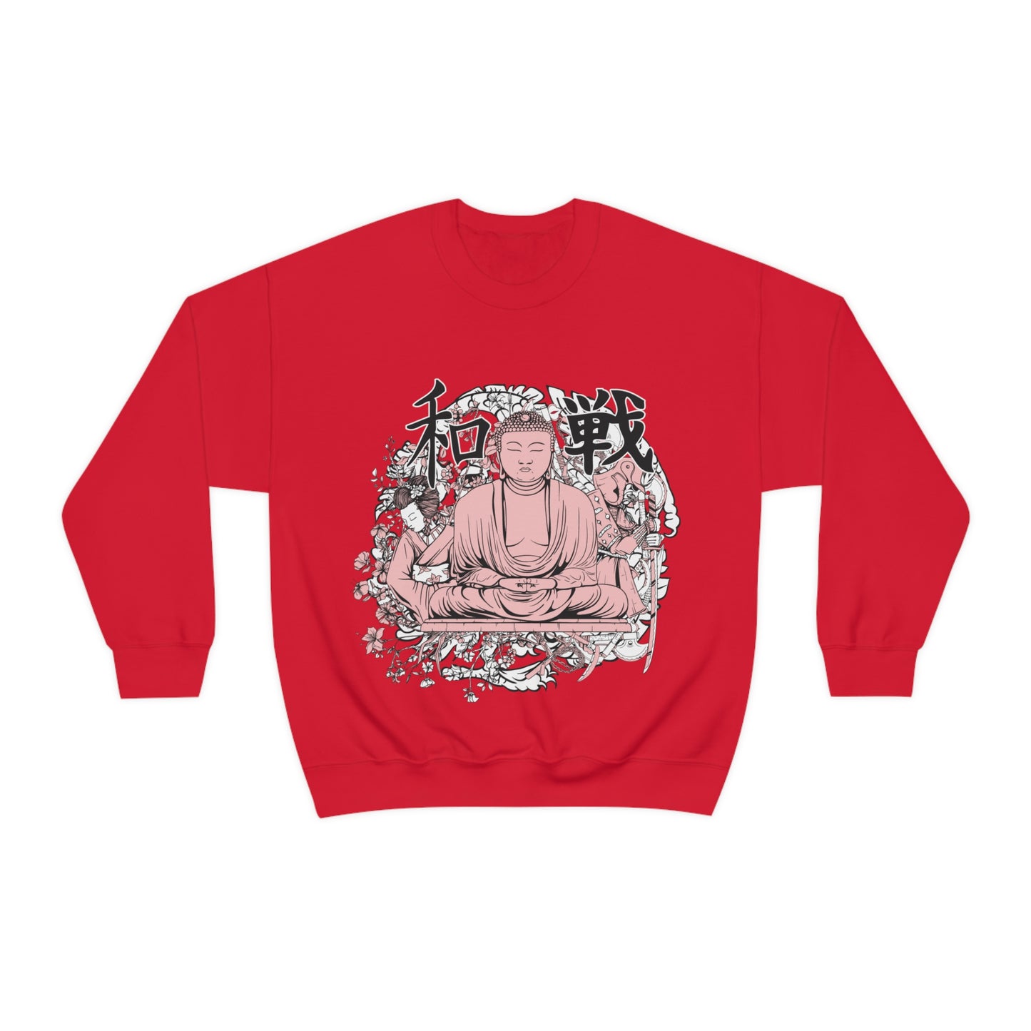 Pink Buddha Crewneck Sweatshirt