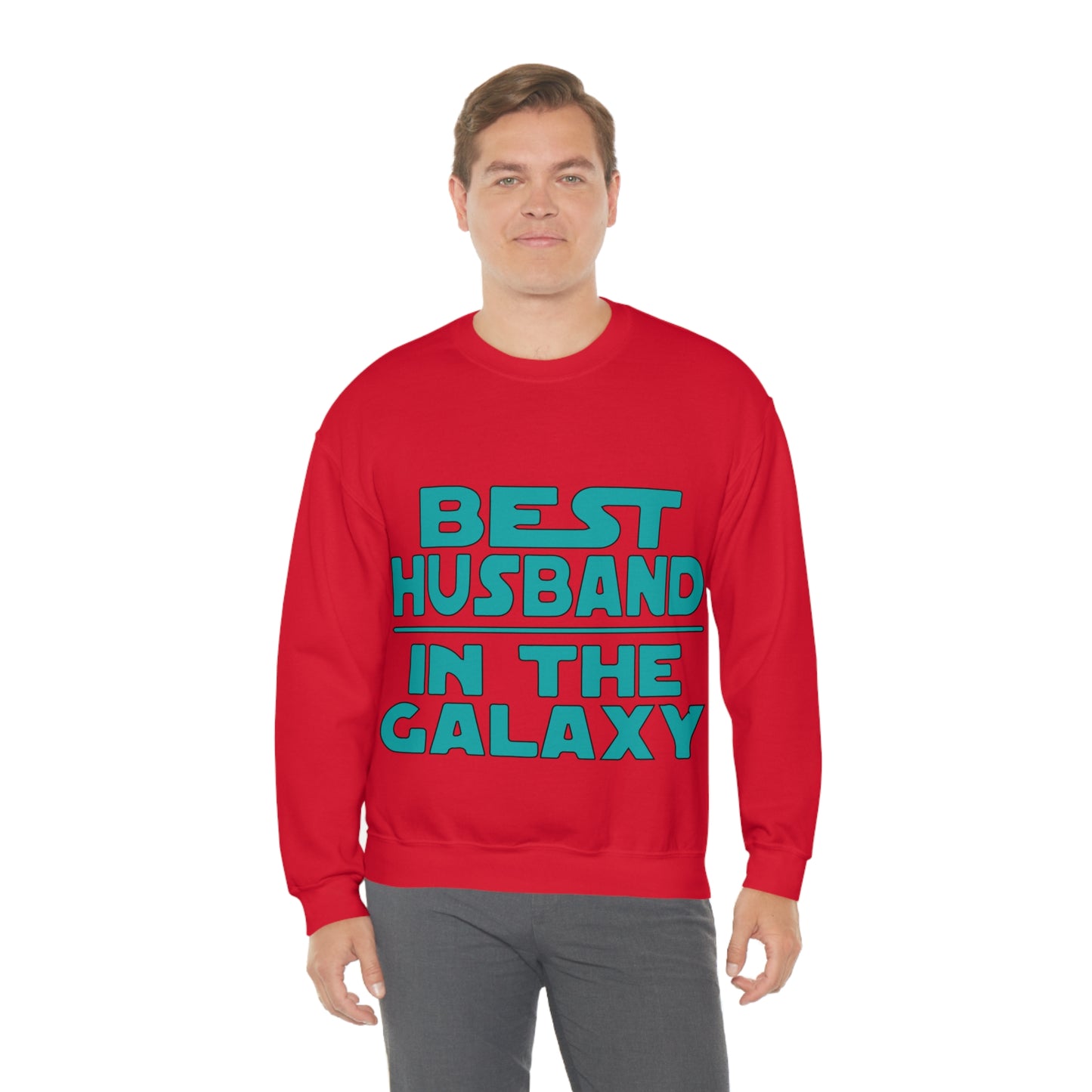 Best Husband in the galaxy Crewneck Sweatshirt