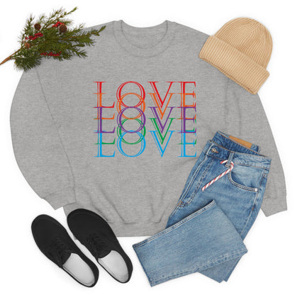 Love in Many Ways Crewneck Sweatshirt