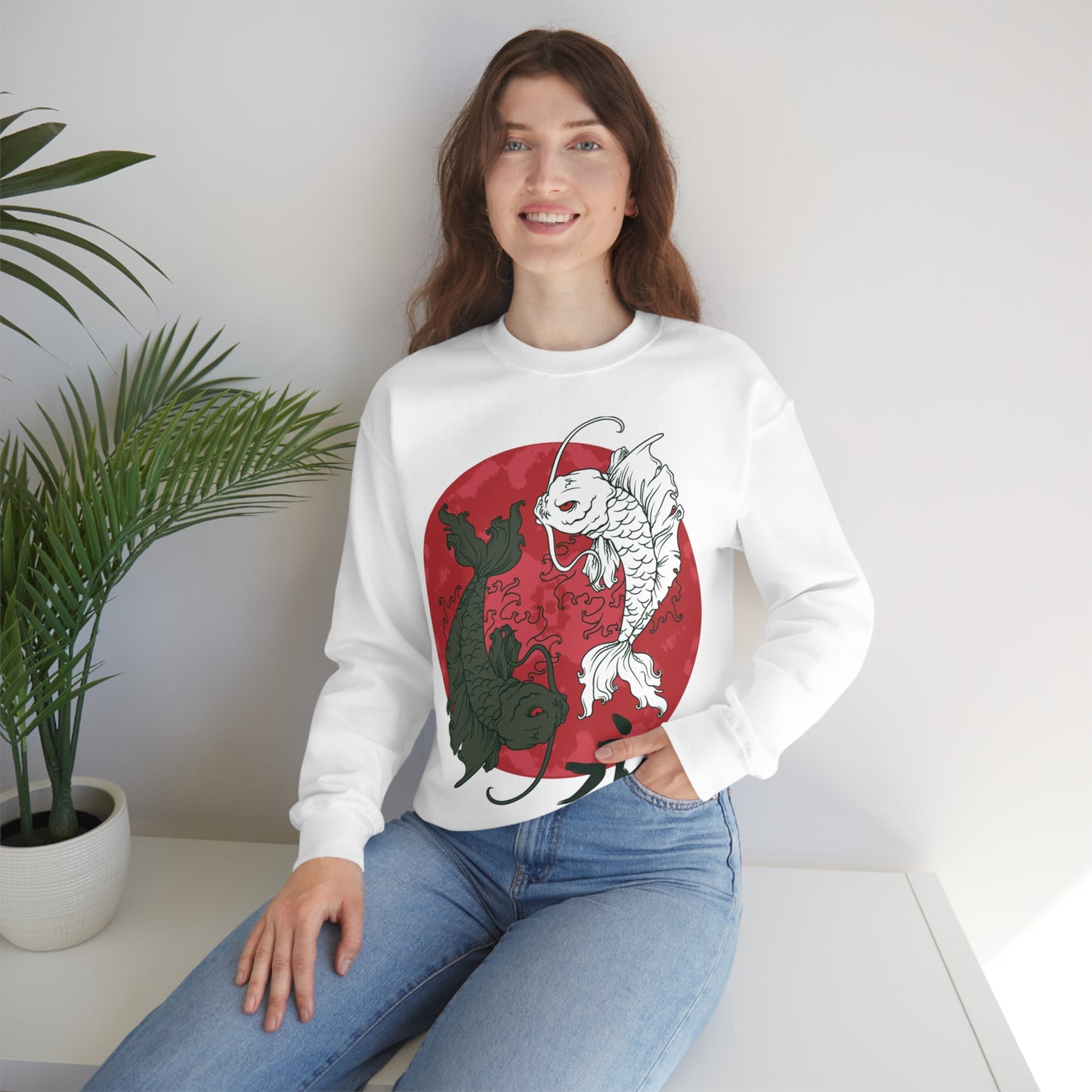 Koi Fish Crewneck Sweatshirt