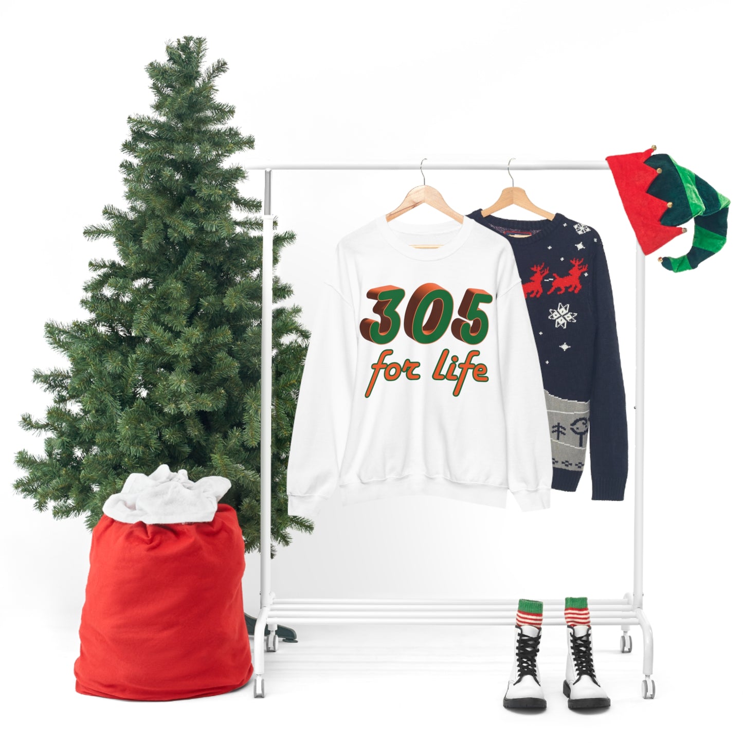 305 for life Crewneck Sweatshirt