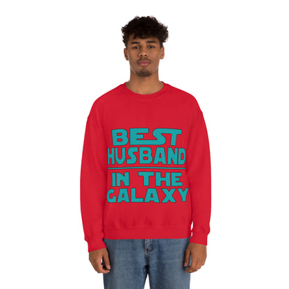 Best Husband in the galaxy Crewneck Sweatshirt