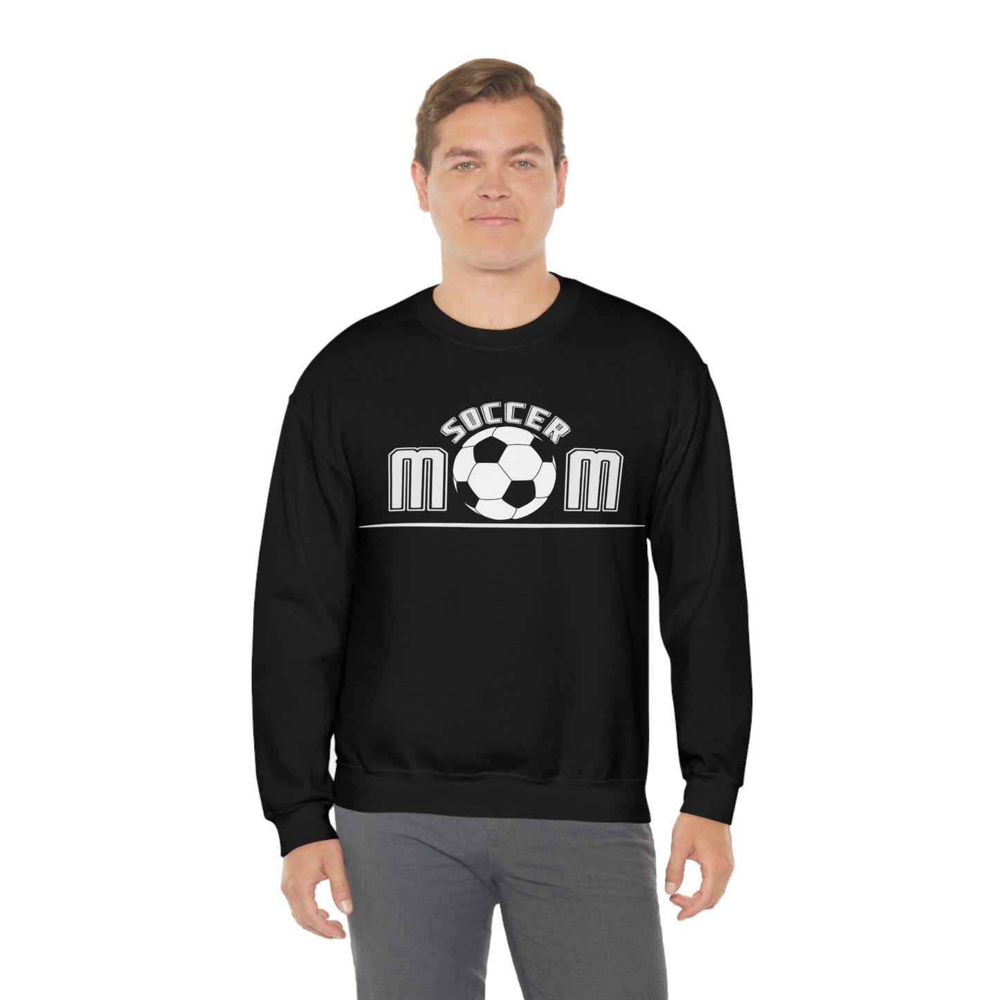 Mom - Soccer Crewneck Sweatshirt