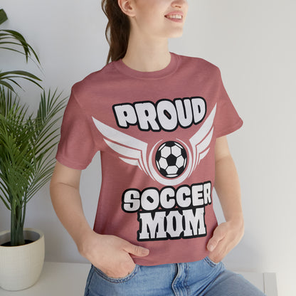 Proud S o c c e r Mom T-Shirt