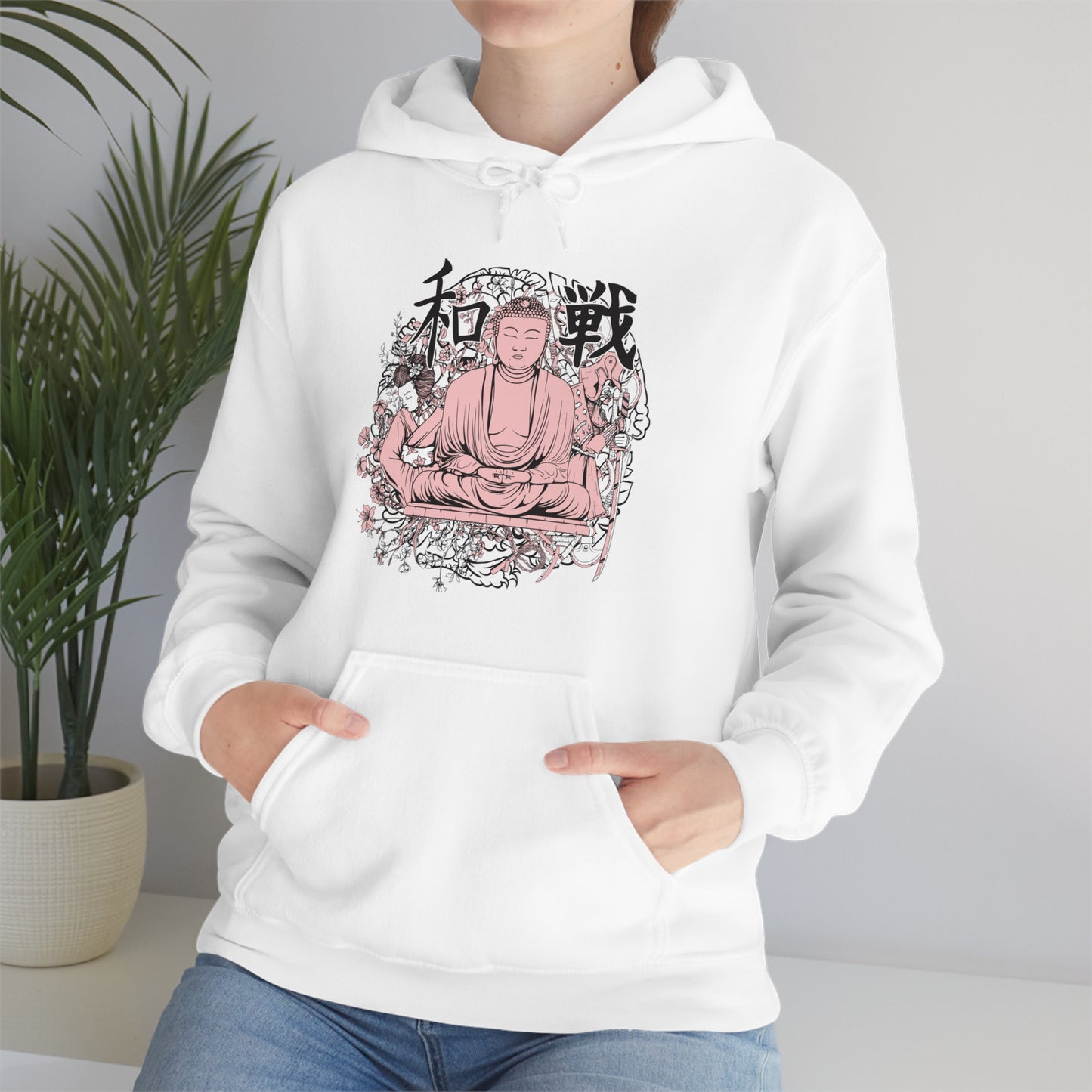 Pink Buddha Hoodie