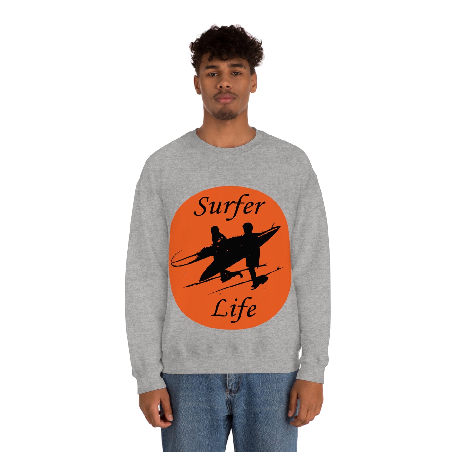 Surfer Life Crewneck Sweatshirt