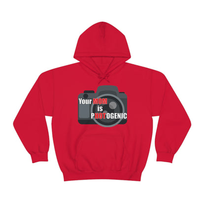 Your Mom is pHOTogenic Camera Hoodie