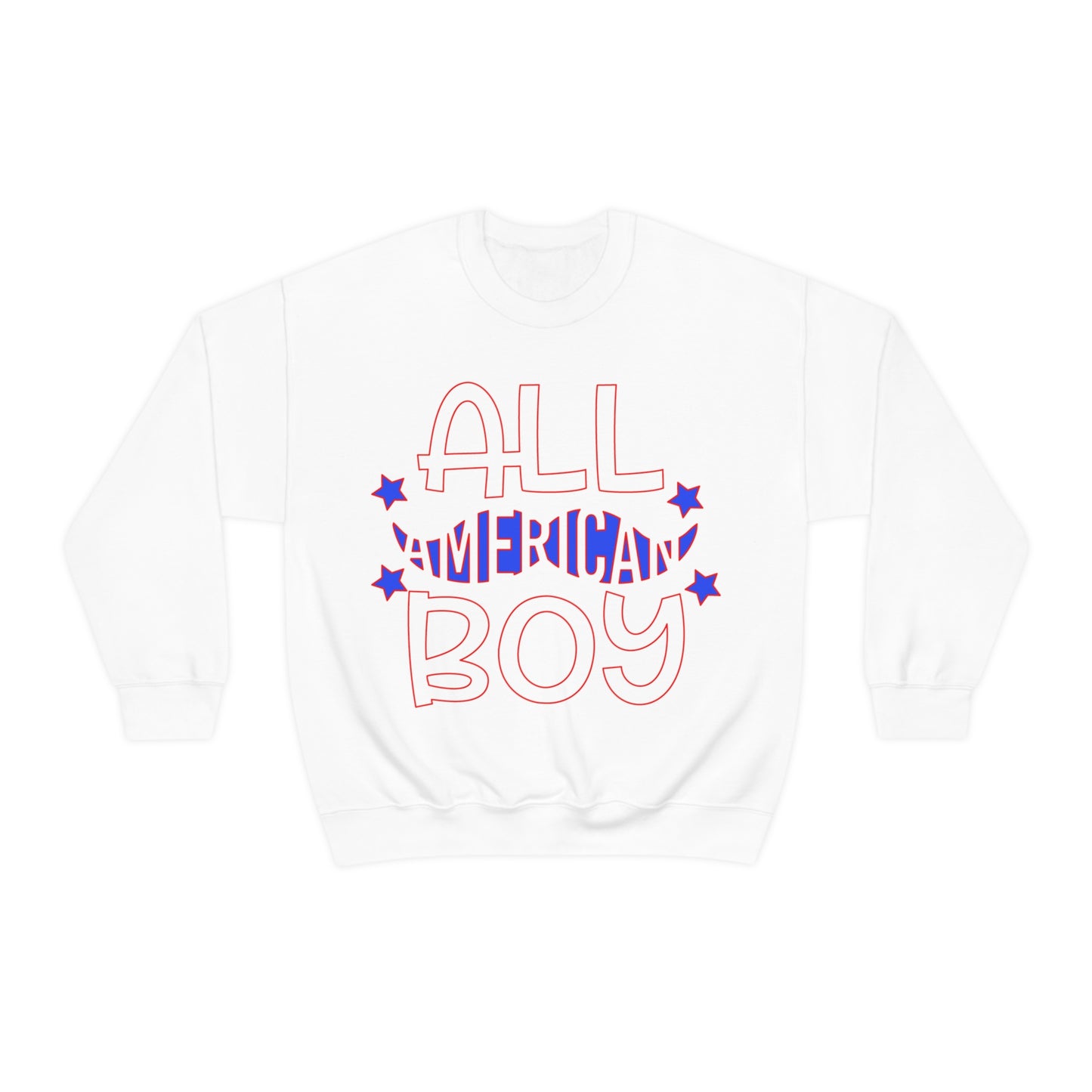 All American boy Crewneck Sweatshirt