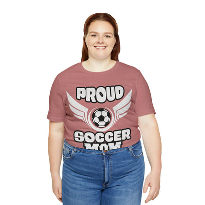 Proud S o c c e r Mom T-Shirt