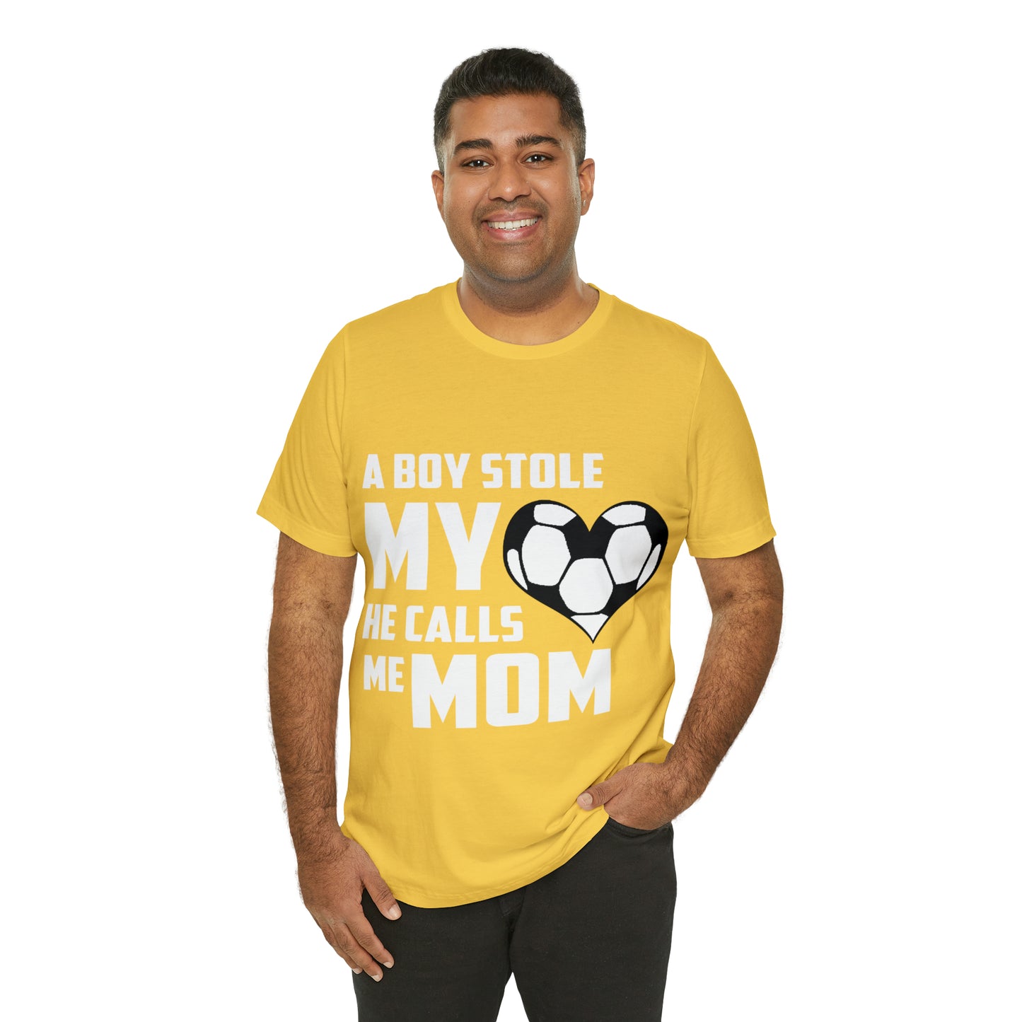 A boy stole my heart he calls me Mom T-Shirt