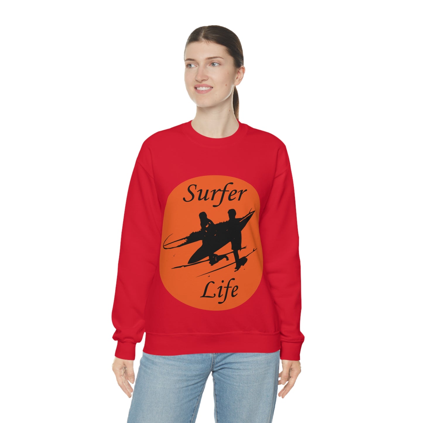 Surfer Life Crewneck Sweatshirt