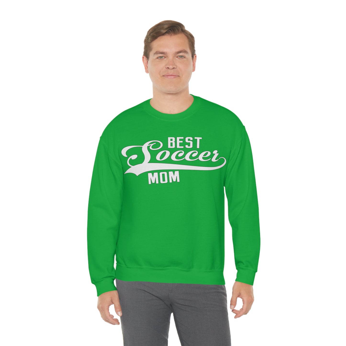 Best-soccer mom Crewneck Sweatshirt