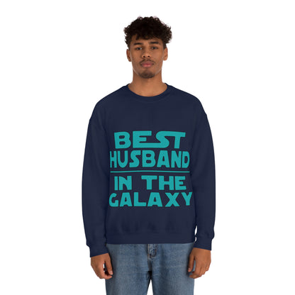 Best Husband in the galaxy Crewneck Sweatshirt