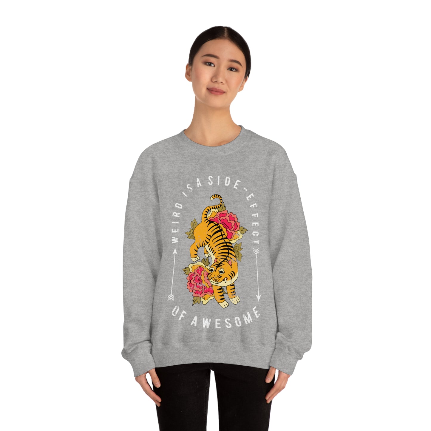 Weird is a side effect of Awesome Crewneck Sweatshirt