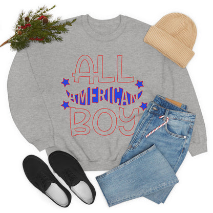 All American boy Crewneck Sweatshirt