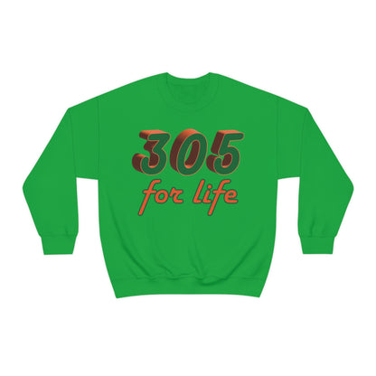 305 for life Crewneck Sweatshirt