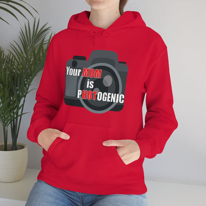 Your Mom is pHOTogenic Camera Hoodie