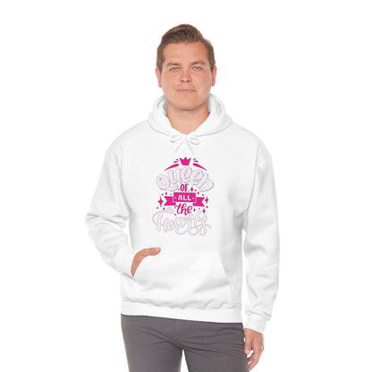 Queen of All The Hearts Hoodie