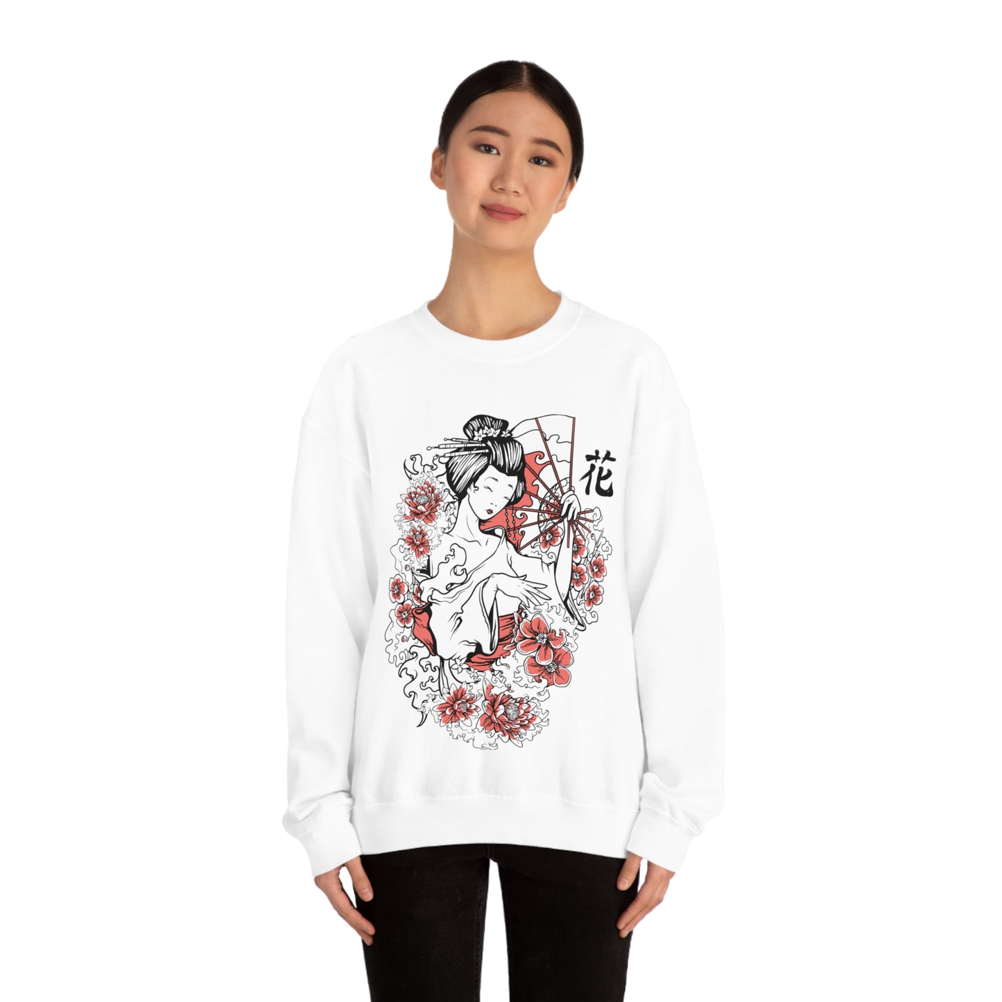 Japanese Goddess Crewneck Sweatshirt