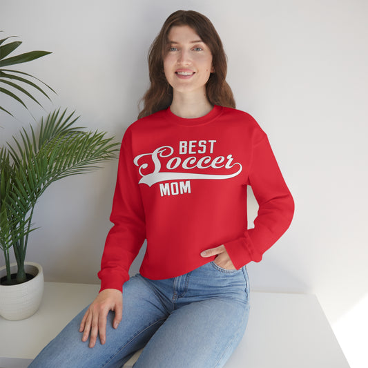 Best-soccer mom Crewneck Sweatshirt