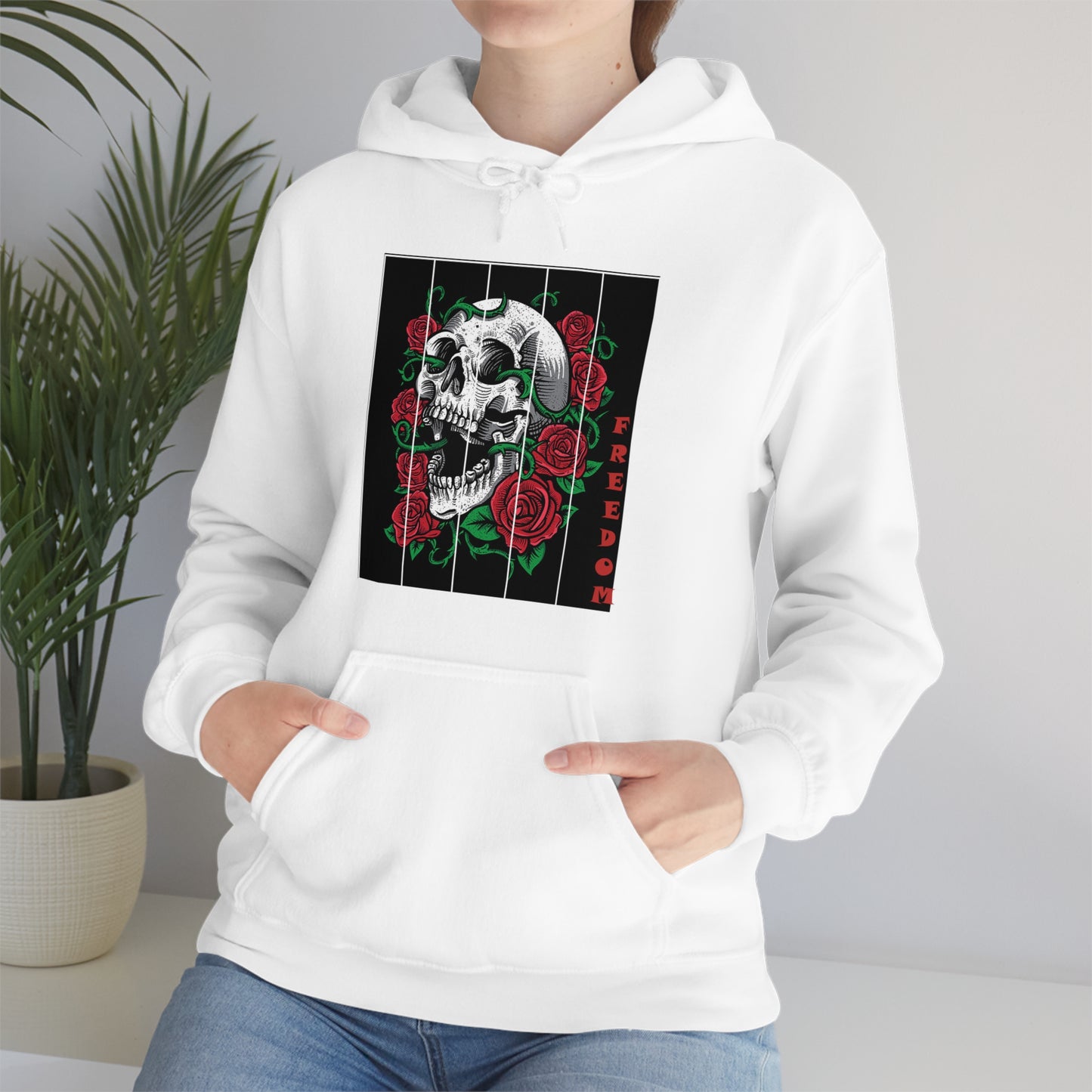 Freedom Death Roses Hoodie