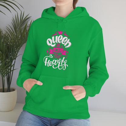 Queen of All The Hearts Hoodie