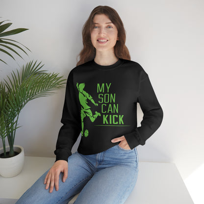 My son kick Crewneck Sweatshirt