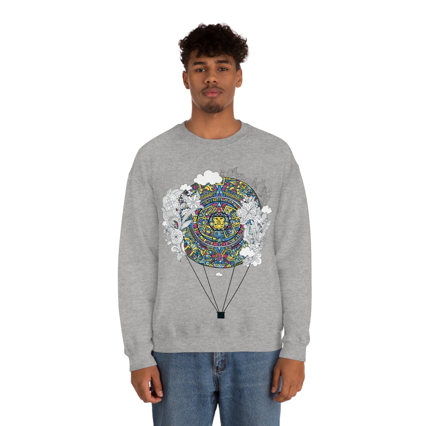 Chinese Air Balloon Crewneck Sweatshirt