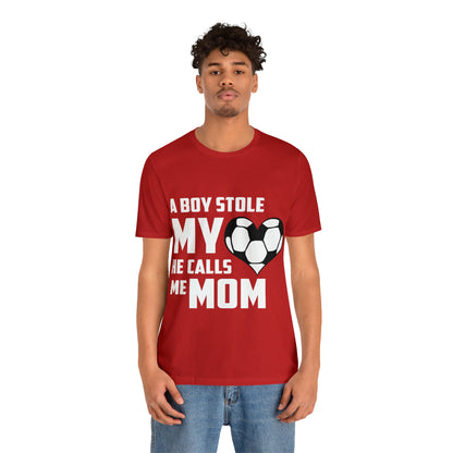 A boy stole my heart he calls me Mom T-Shirt