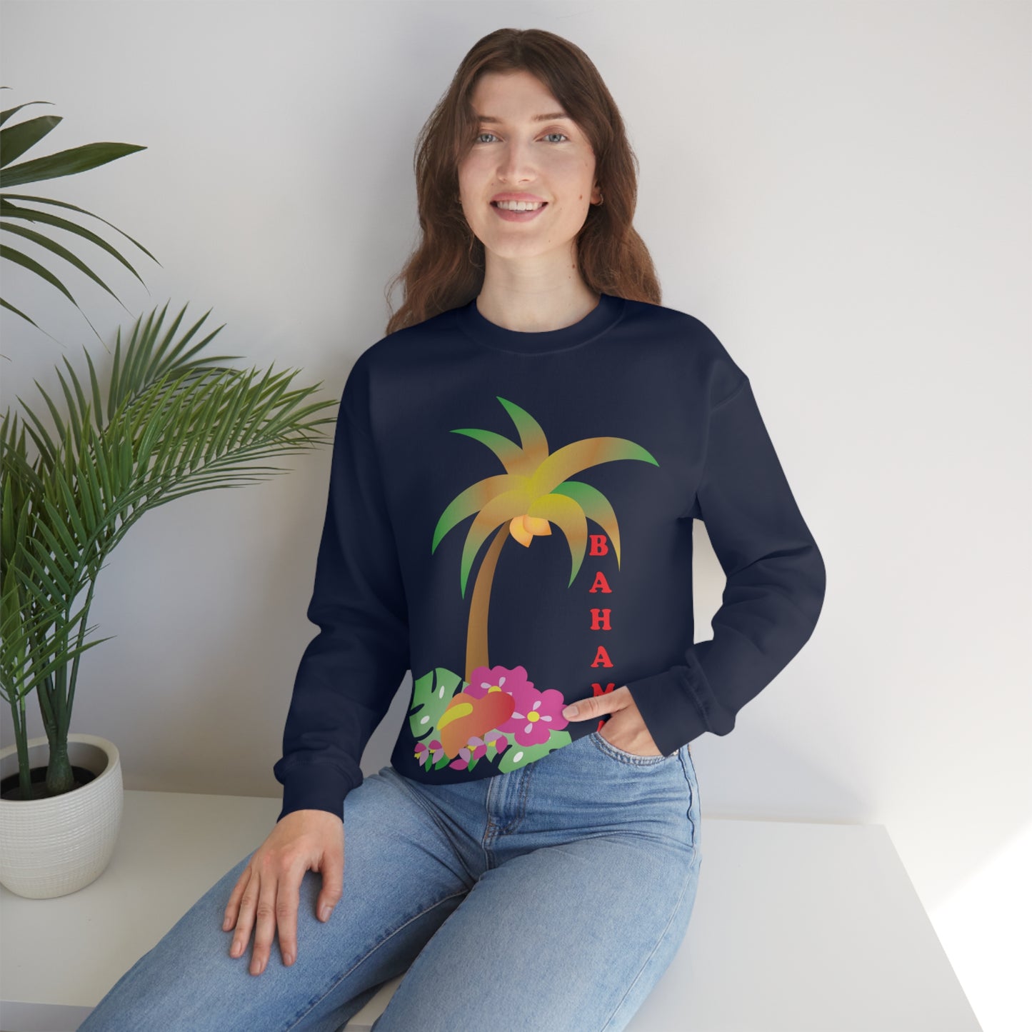 Bahamas Vibe Crewneck Sweatshirt