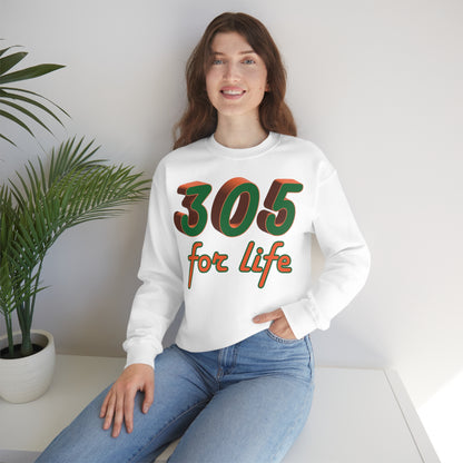 305 for life Crewneck Sweatshirt