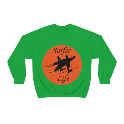 Surfer Life Crewneck Sweatshirt