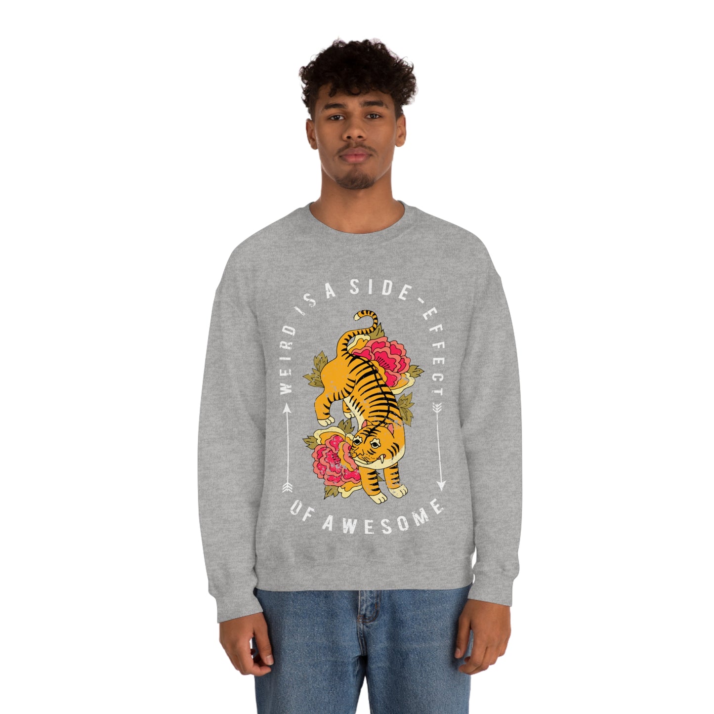 Weird is a side effect of Awesome Crewneck Sweatshirt