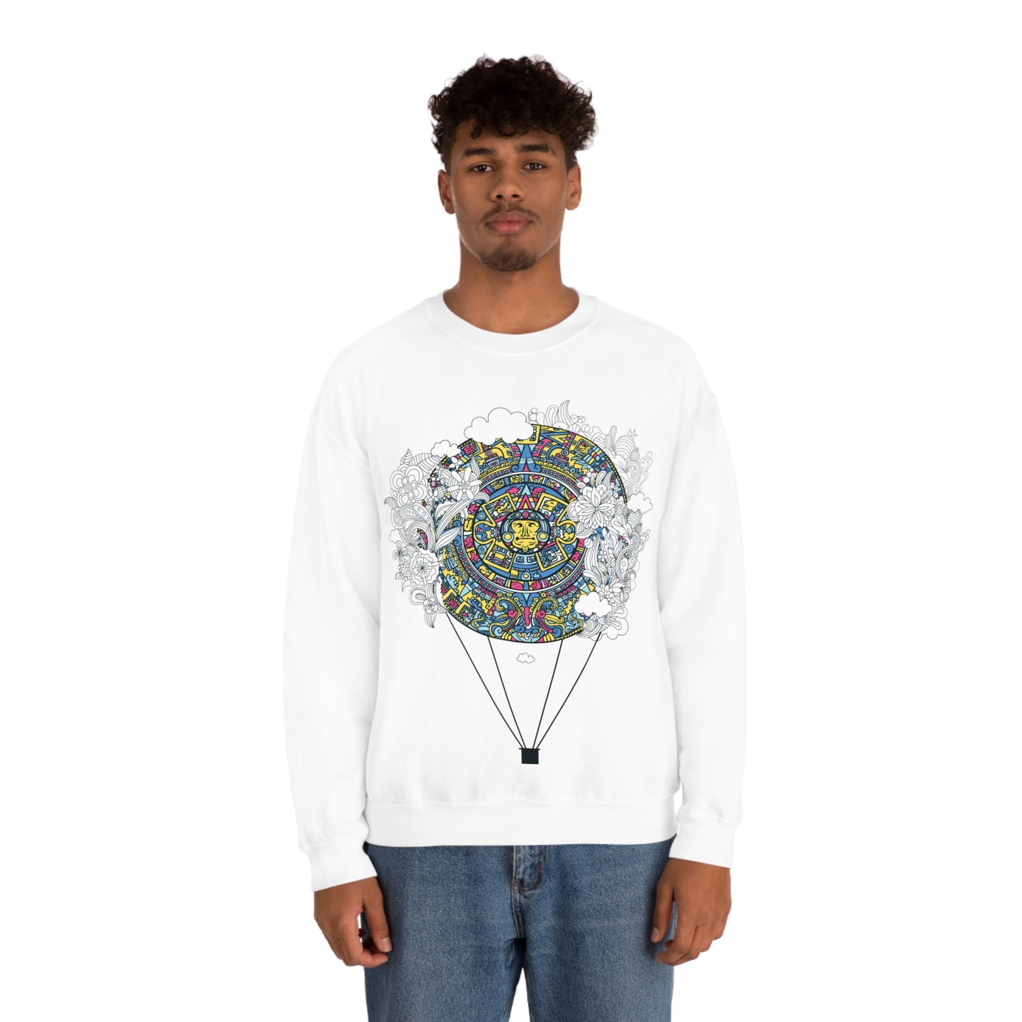 Chinese Air Balloon Crewneck Sweatshirt