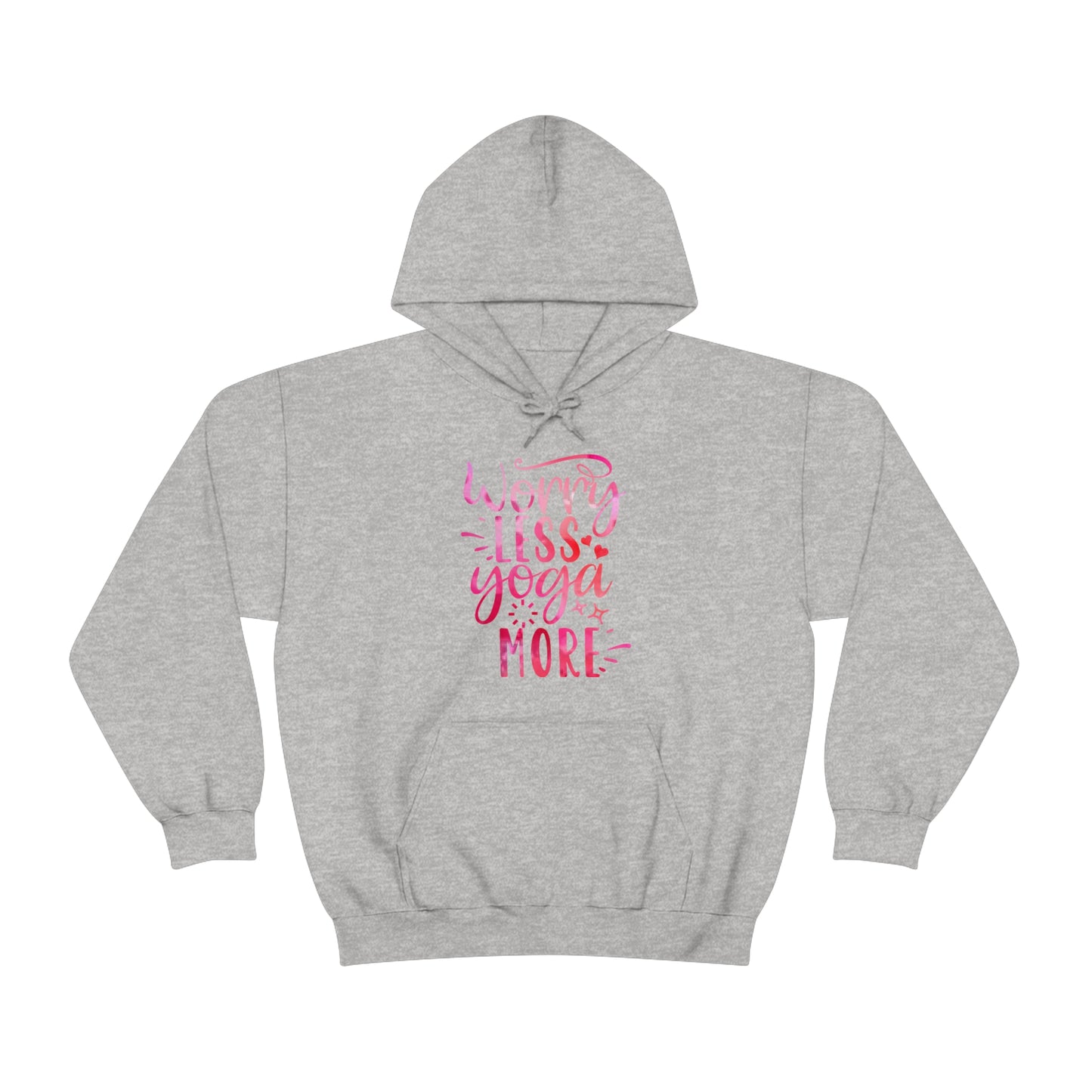 Worry Less Yoga More Hoodie