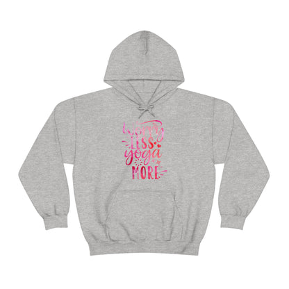 Worry Less Yoga More Hoodie