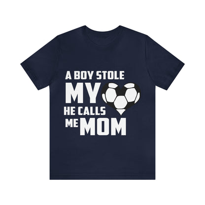 A boy stole my heart he calls me Mom T-Shirt