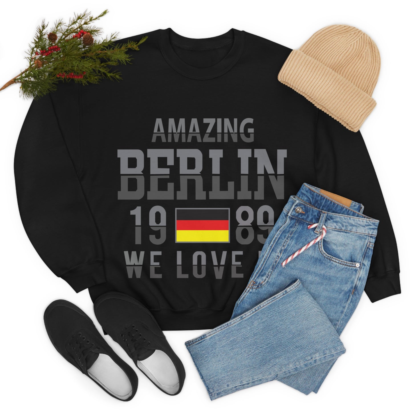 Amazing Berlin Crewneck Sweatshirt