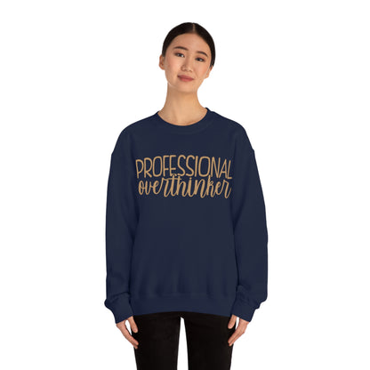 Professional Overthinker Crewneck Sweatshirt